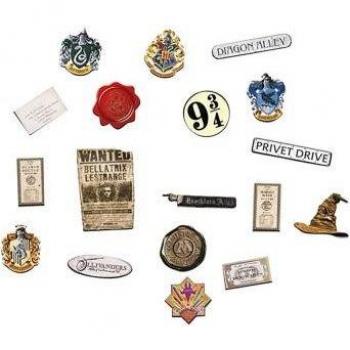 Juego de imanes de nevera Harry Potter tamaño único selva tropical