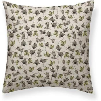 Funda de cojín BL Belum flores con cremallera 45x45 cm