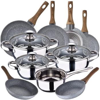San Ignacio Bateria de cocina 7 piezas Faro con juego Sarténes Daimiel