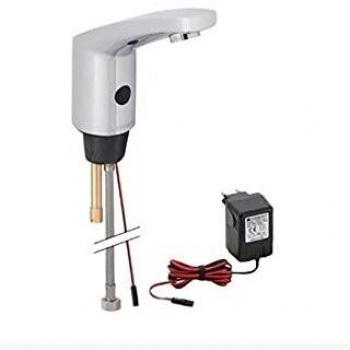 Geberit - Grifo Electrónico Geberit Serie 185 Para Lavabos, Servicio De Red: Cromado Brillante Sin Mezclador