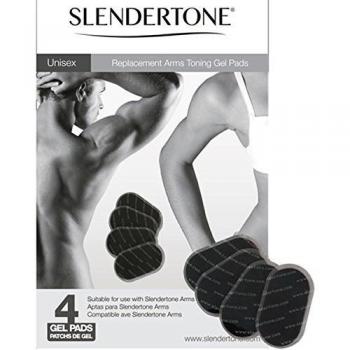 Slendertone X4 Electrodos de Repuesto para los Brazos, Hombre, Negro/Dorado