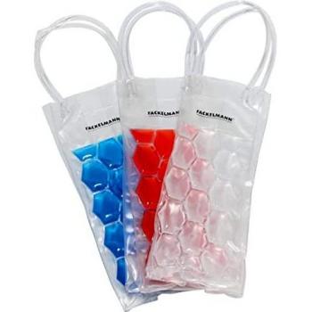 Fackelmann Bolsa enfriadora de Botellas 9x9x37cm, refrigerador para Vino o champán