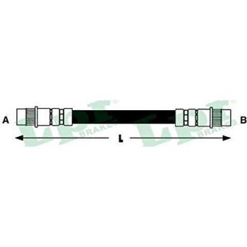 Tubo Flexible de Frenos LPR 6T48460 para Renault