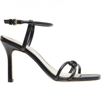 Sandalias de mujer Alyx 16 Negro con tiras elegantes y tacón alto
