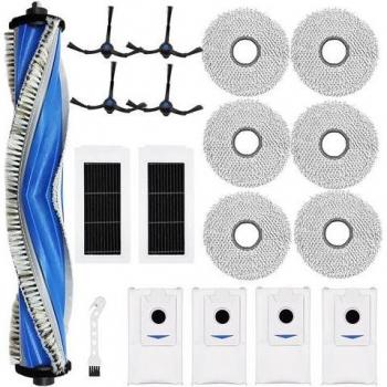 Kit de Accesorios para Aspiradora Robot Ecovacs Deebot X5 Omni / X5 Pro - Cepillo Principal, Mopa y Filtros