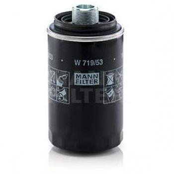 Filtro de aceite MANN-FILTER W 719/53 - Filtro de aceite para automóviles y vehículos de transporte