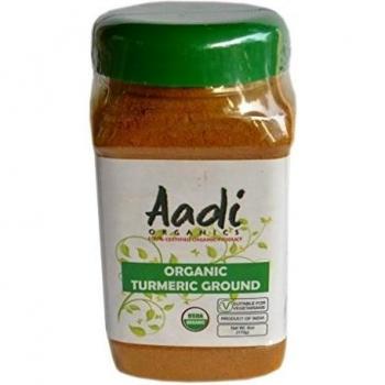 Aadi Organics All Organic Indian Turmeric Powder, 6oz