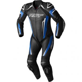 RST Trachtech Evo 5 Mono de Cuero para Moto - Azul-Negro-Blanco
