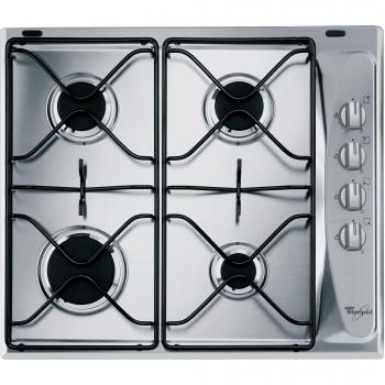 Whirlpool AKM 268/IX Stainless Steel Built-in Gas Hob with 4 Cooking Zones