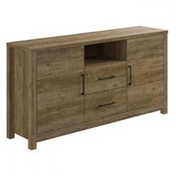 Aparador 2 Puertas DN, Muebles Salon o Comedor, Roble, 159x82 cm