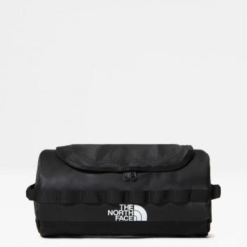 Neceser unisex The North Face Travel Canister L negro, resistente al agua, con compartimentos organizadores, diseño compacto y ligero, ideal para viajes