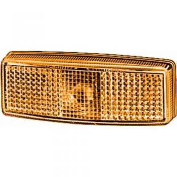 Luz de delimitación lateral HELLA 2PS 006 717-051 - Halógeno - 12/24V - Montaje exterior - Izquierda/Derecha