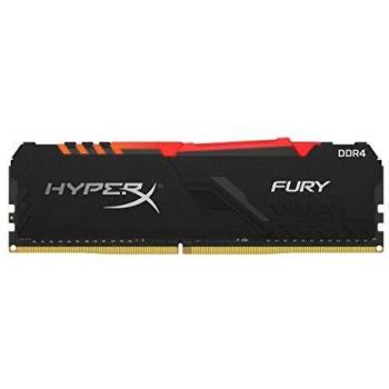 HyperX Fury HX426C16FB3A/8 Memory DIMM DDR4 8 GB 2666 MHz CL16 1R x 8 RGB