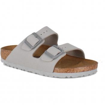 Birkenstock Arizona BF Stone Coin Men's and Women's Mules / Casual Shoes in Grey