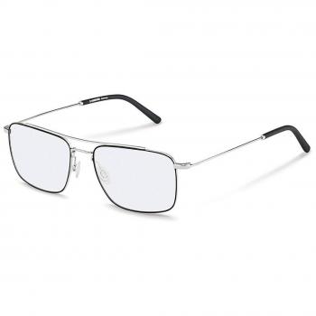 Rodenstock R2630 C000 Armazones para Hombre Plateadas, Lentes Recetadas Para Hombre Silver, Gafas Recetadas para Hombre Plateadas