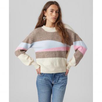 Vero Moda Jersey estampado de mujer con mangas abullonadas
