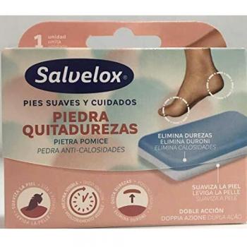 Salveped Anti Hardness Stone - Foot Care Product, Removes Calluses and Hard Skin, Dual-Sided for Different Levels of Exfoliation, Ergonomic Handle for Easy Grip, Suitable for Wet and Dry Use