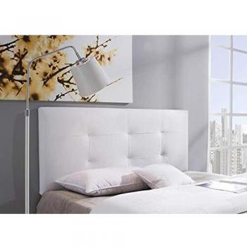 marckonfort Cabezal tapizado Carla 160X60 Blanco