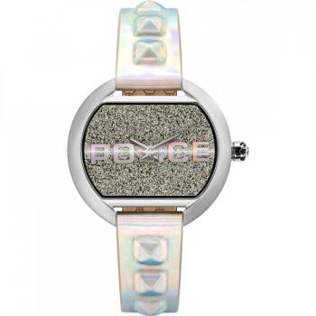 Reloj Mujer Police PL16070BS.04PU con Correa de Cuero y Esfera Analógica