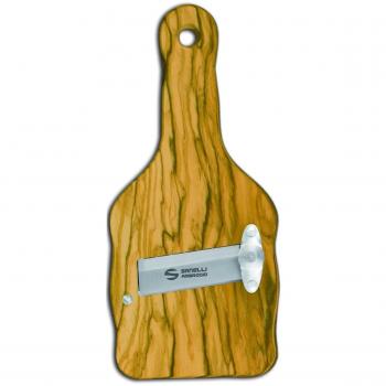 Sanelli cortador de queso y trufas madera de olivo