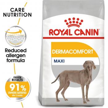 Royal Canin Maxi Dermacomfort Dry Dog Food for Large Adult Dogs with Sensitive Skin, 3kg