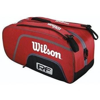 Wilson Roger Federer - Raquetero , color rojo, talla NS