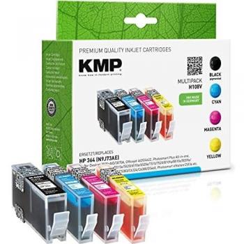 KMP SD534EE - Impresora de inyección de tinta, compatible con cartuchos HP 364, multi pack H108v