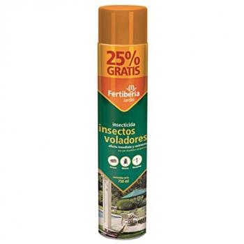 Insecticida para Insectos Voladores - Efecto inmediato y resistente - Uso doméstico autorizado - 750 ML - Fertiberia Jardín