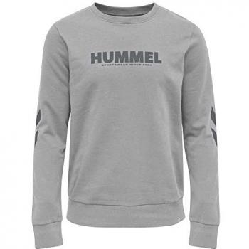 Hummel Legacy Grey Melange Regular Fit Sweatshirt for Men 4XL