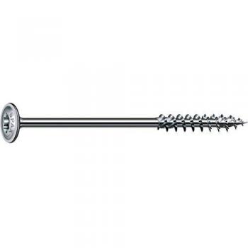Tornillos de Madera SPAX T30 Cabeza de Disco WIROX 6 x 160 mm, Pack de 100 Piezas