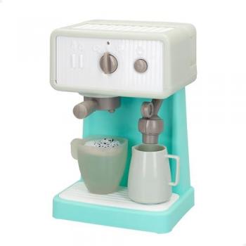Cafetera de juguete PLAY - Cafetera de juguete con luz y sonido, incluye taza y jarra de leche, máquina de café expresso, juego realista e interactivo, juguetes para niños, regalos navidad, a partir de