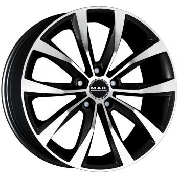 MAK F8080WFBM35P Llanta para coche, 1 unidad