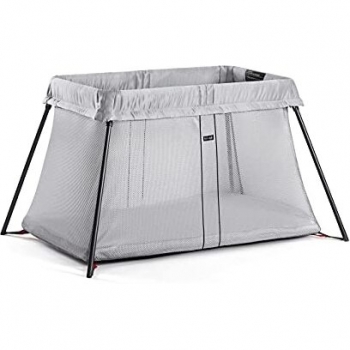 BABYBJÖRN Cuna de Viaje Light, Plata