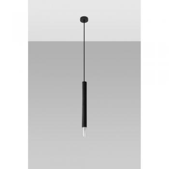 Lámpara colgante moderna Wezyr 1 negro con diseño elegante