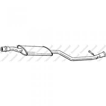 Bosal 284143 middle silencer