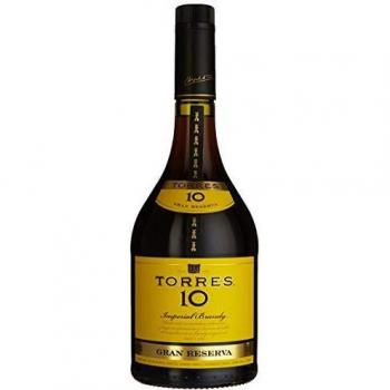 Brandy Torres 10 Años, 1 Litro, 38º
