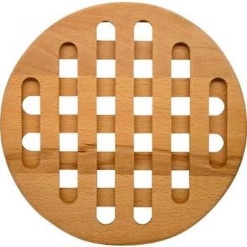 Fackelmann 0 Salvamanteles Redondo Madera 18 cm. 30990