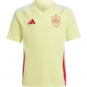 adidas 2024-2025 Spain Away Shirt (Kids) - Yellow - male - Size: 11/12 Years - 30-32 - 81cm