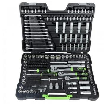 Estuche de Herramientas 216 Piezas JBM con Vasos Hexagonales Galvanizados