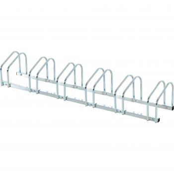 Soporte para 6 Bicicletas Aparcamiento de Acero
