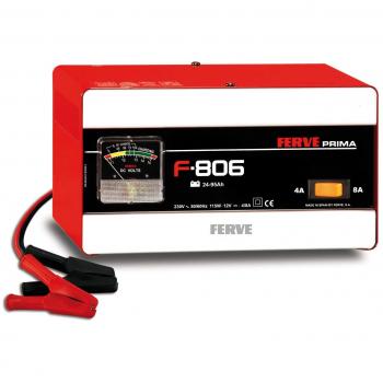FERVE F-806 Cargador de Baterías de Plomo Acido