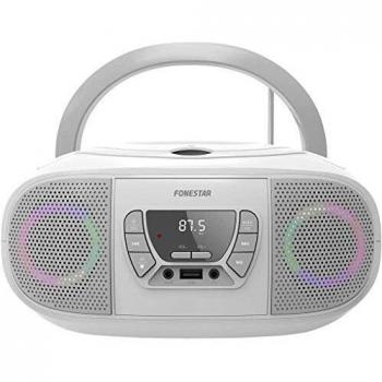 E-NUC Radio CD USB Boom-GO-B Fonestar Blanco