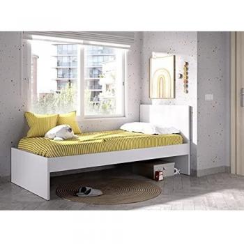 Rimobel Chic Nido, Melamina, Blanco, Cama Individual