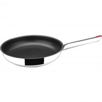 Magefesa 01SANOVA018 01SANOVA018-Sartén Modelo Nova Antiadherente/Acero Inoxidable, Metal, Negro, 18 cm