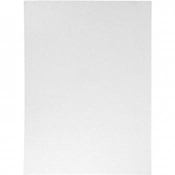 Liderpapel Goma Eva de Textura Toalla, Blanco, 50x70cm, 60g/m2, Espesor 2mm