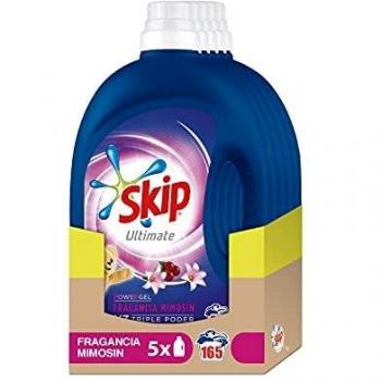 Skip Ultimate Detergente Líquido Fragrancia Mimosín 33 lavados - Pack de 5