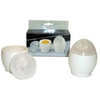 Juego de dos Bols para cocinar Huevos en el Microondas - Mod.3007