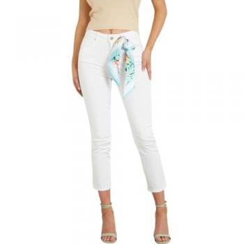 High Rise Satin Skinny Pants