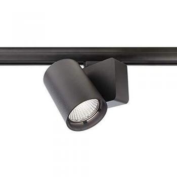Foco de Pista LED Trifásico Nihal 33W Negro 4000K Regulable