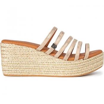 Sandalia de Mujer Popa Epperly Esparto Serraje Arena CB18904010 SOFT